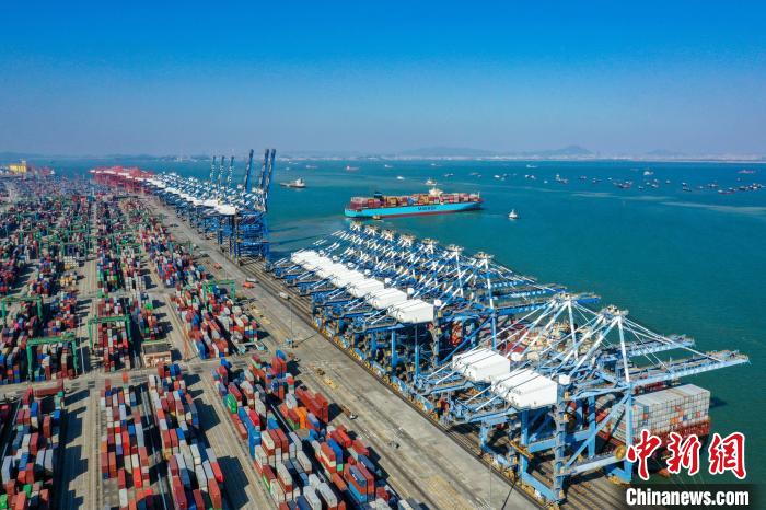 广州港南沙港区外贸航线、外贸集装箱量双位数增长