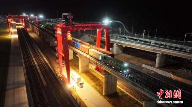 今年前9个月浙江义乌海铁联运重箱发量同比增长22.6%